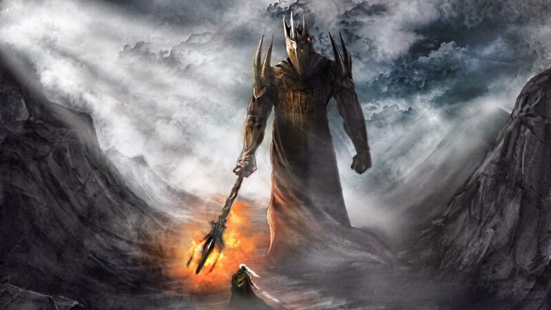 Giant Dark Figure