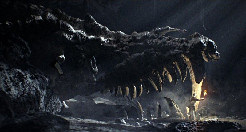 Giant Dinosaur Skeleton