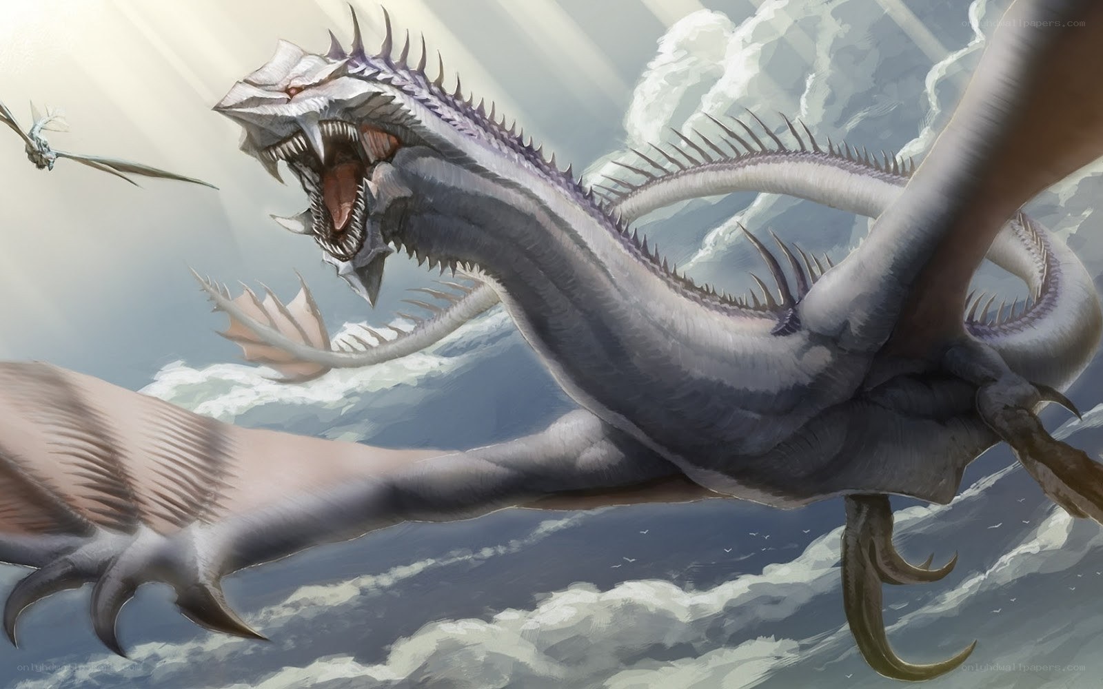 Giant dragon in the sky
