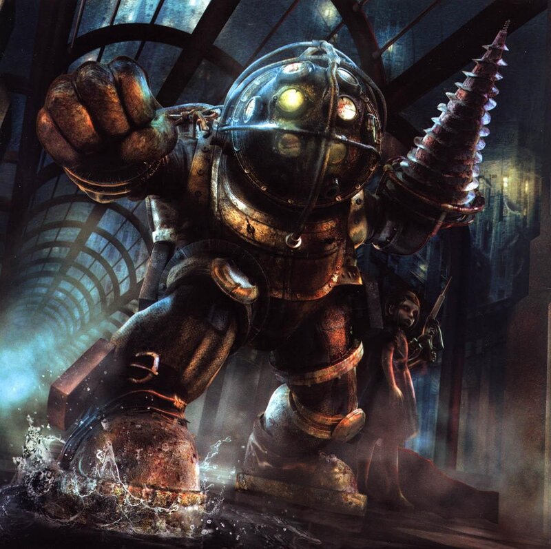 Giant Drill-powered Robot