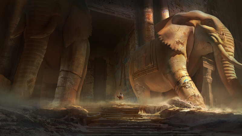 Giant Elephant Statues