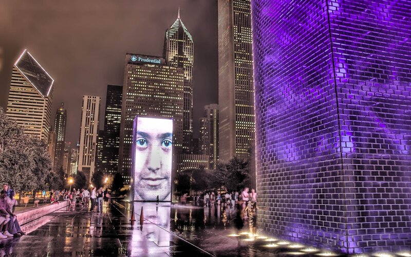 Giant Face Display