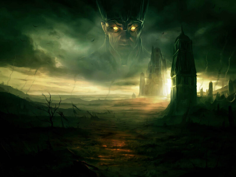 Giant Face in Sky