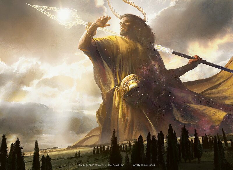 Giant Figure with Spear