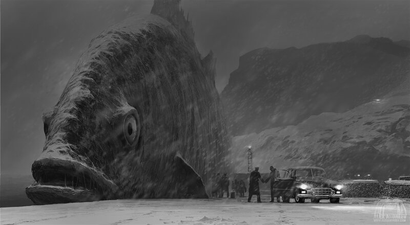 Giant Fish Head