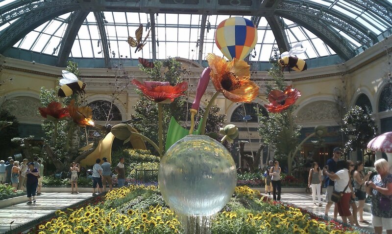 Giant Flower Sculpture