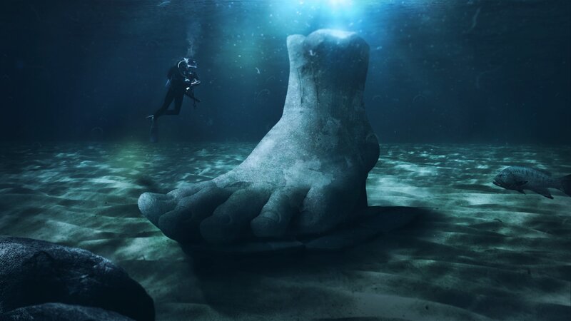 Giant Foot Sculpture