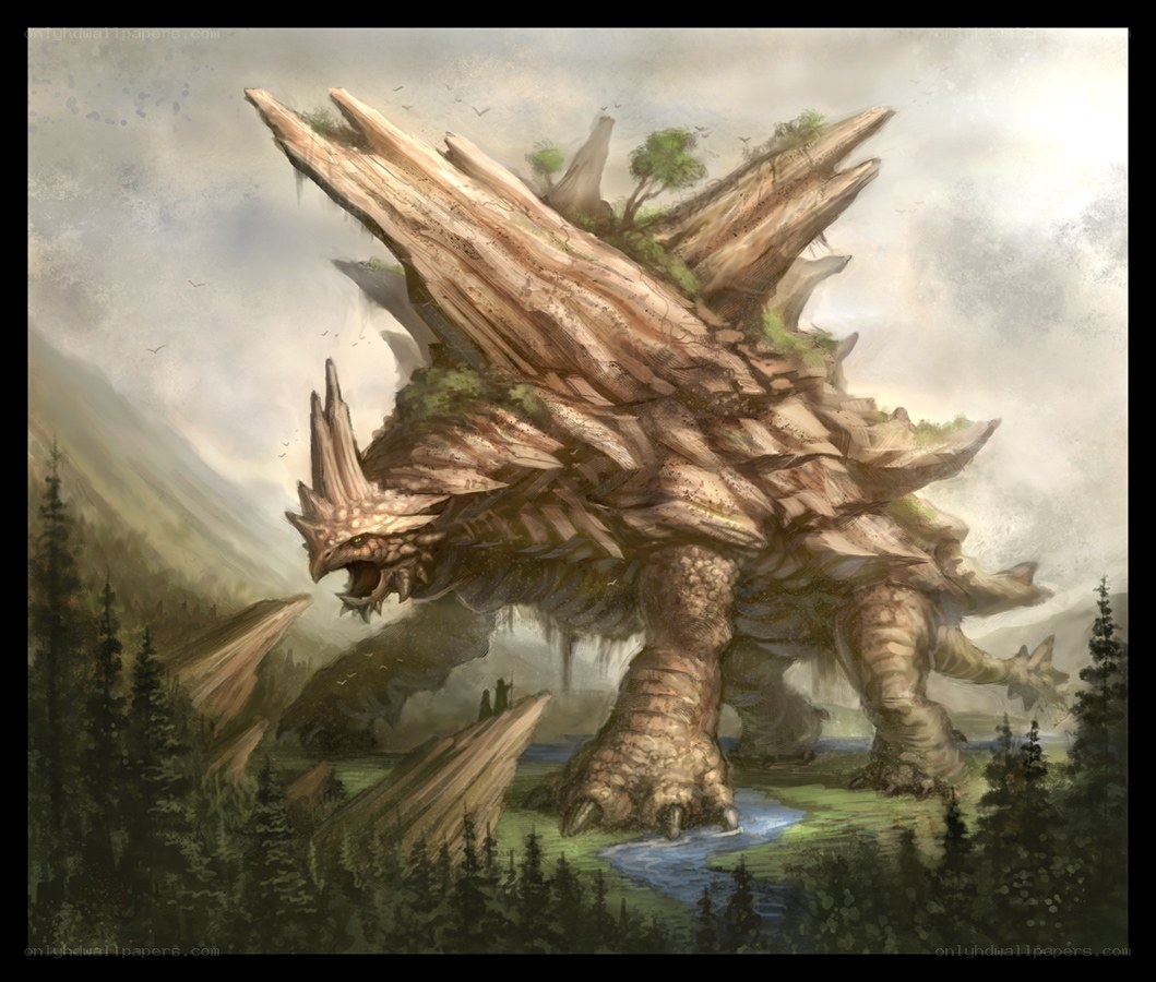 giant forest dragon