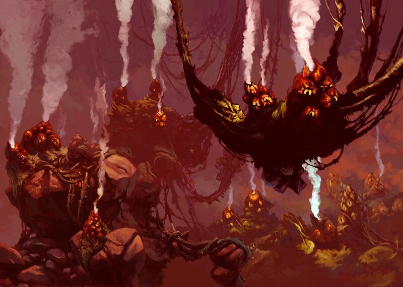 Giant Fungal Creatures