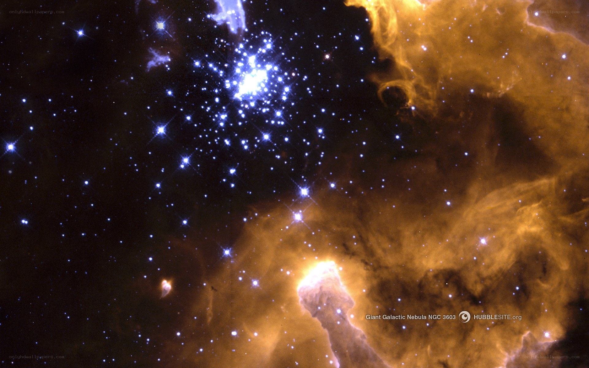 Giant Galactic Nebula NGC 3603