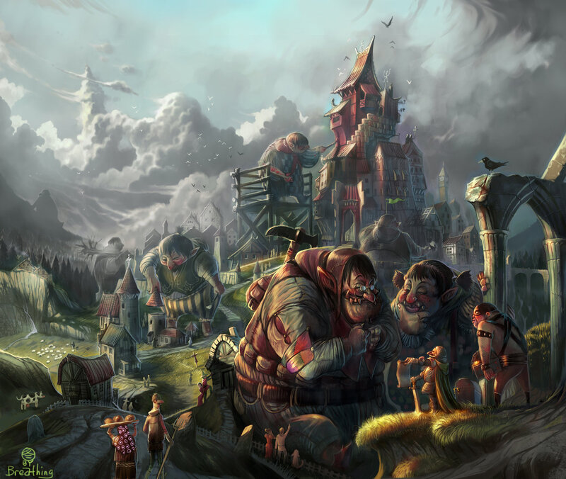 Giant Goblin Builders