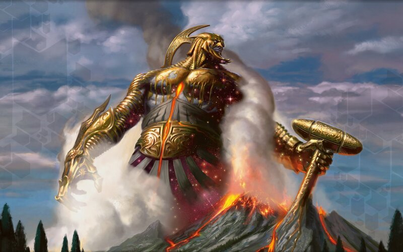 Giant Golden Warrior