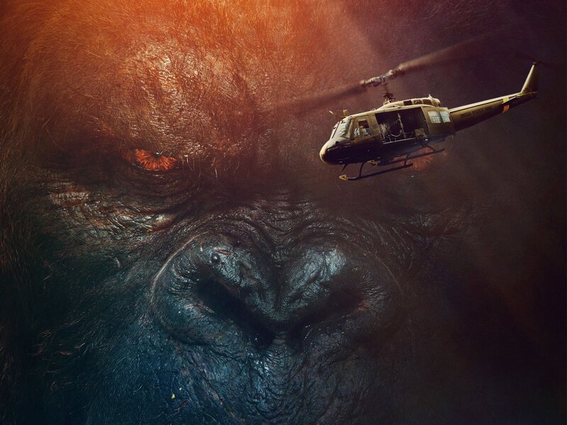 Giant Gorilla Face