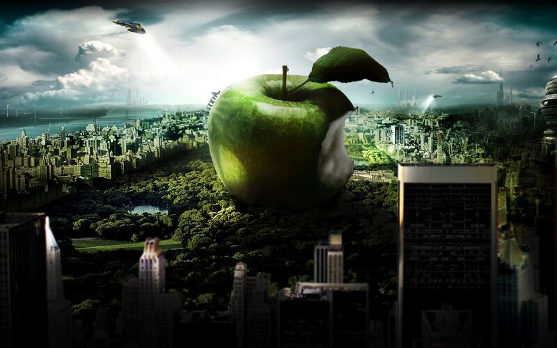 Giant Green Apple
