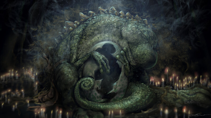 Giant Green Monster — Dark