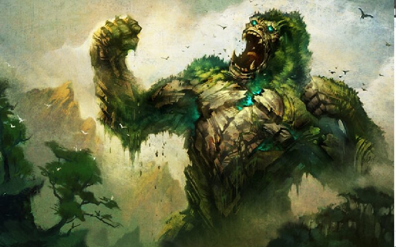 Giant Green Monster — Dramatic