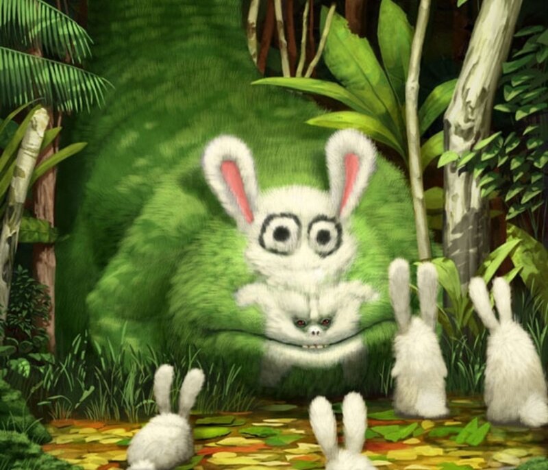 Giant Green Rabbit