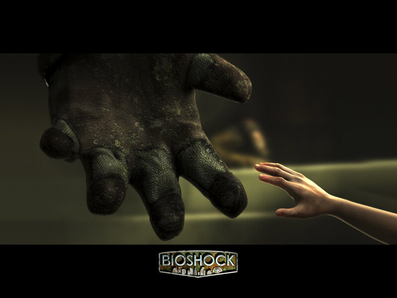 Giant Hand Reaching — Black, Dramatic