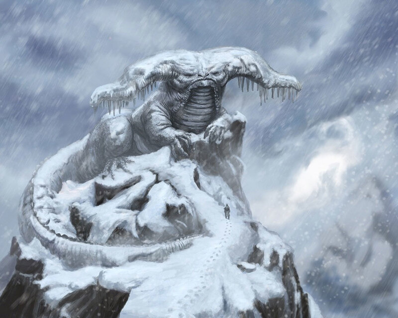 Giant Ice Monster