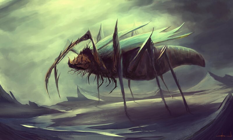 Giant Insect Creature