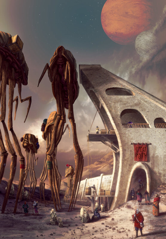 Giant Insect-like Creatures