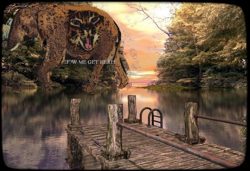 Giant Jaguar on Dock