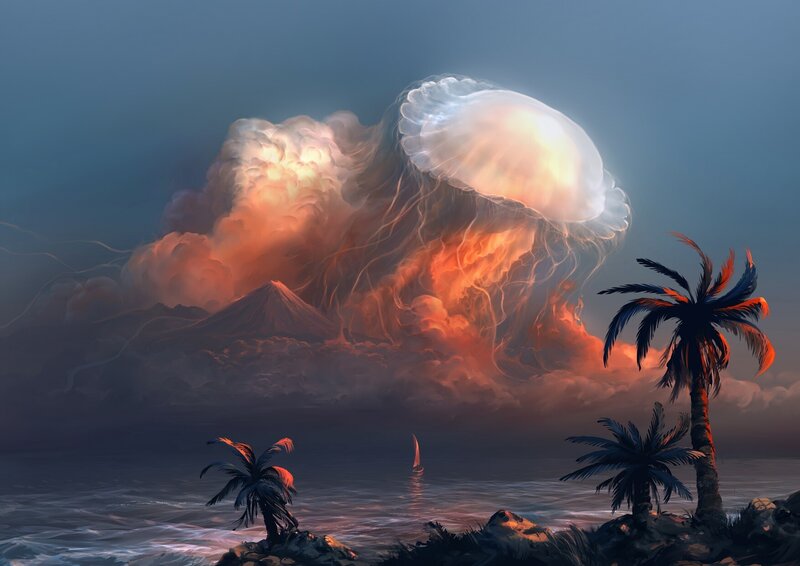 Giant Jellyfish Cloud