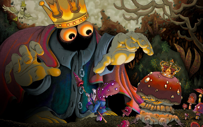 Giant King Mushroom