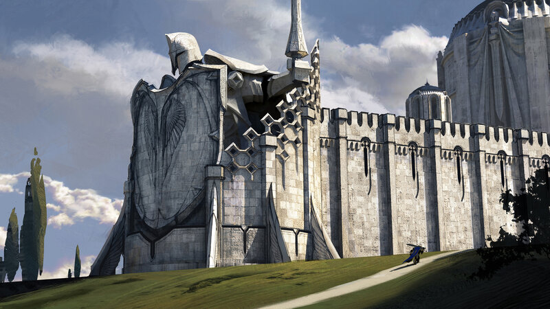 Giant Knight Statue