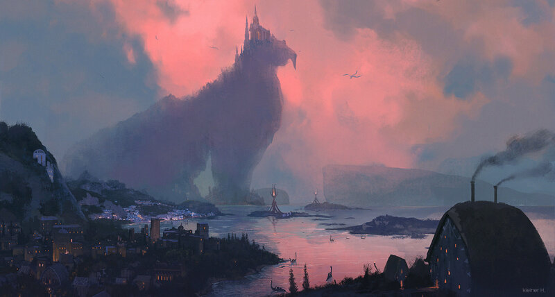 Giant Lion-shaped Mountain