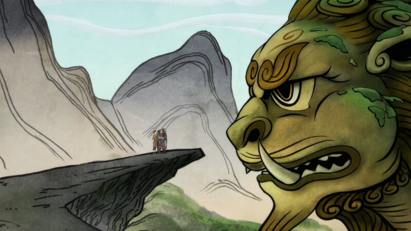 Giant Lion Statue