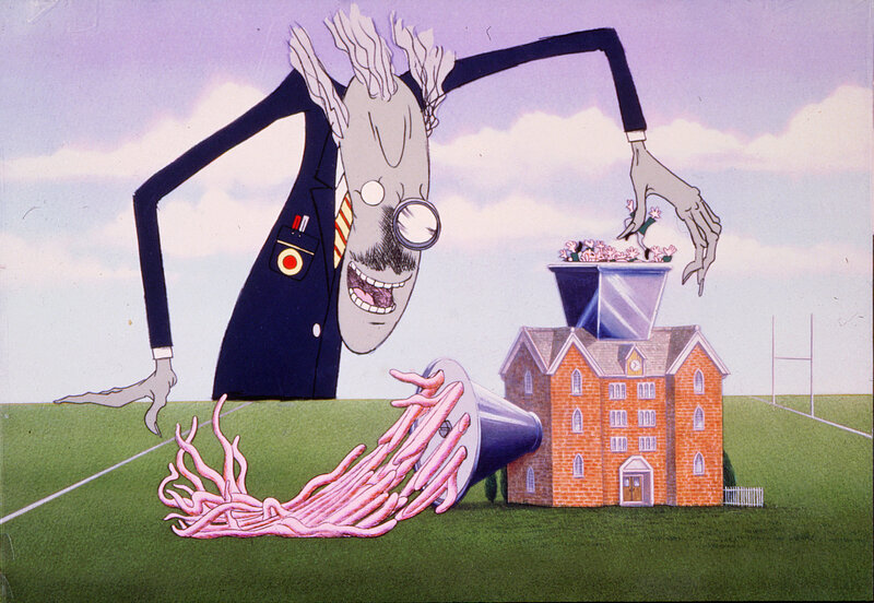 Giant man with tentacles