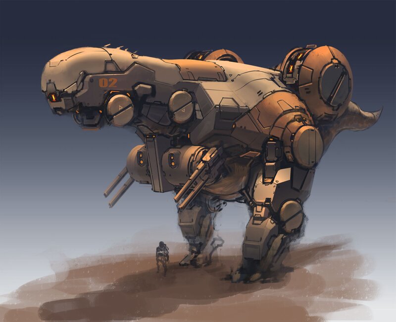giant mech robot