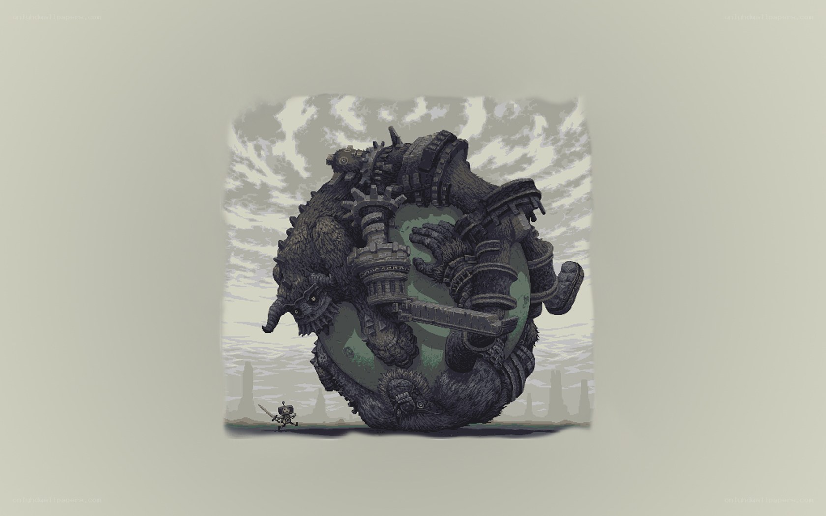 giant mechanical beast