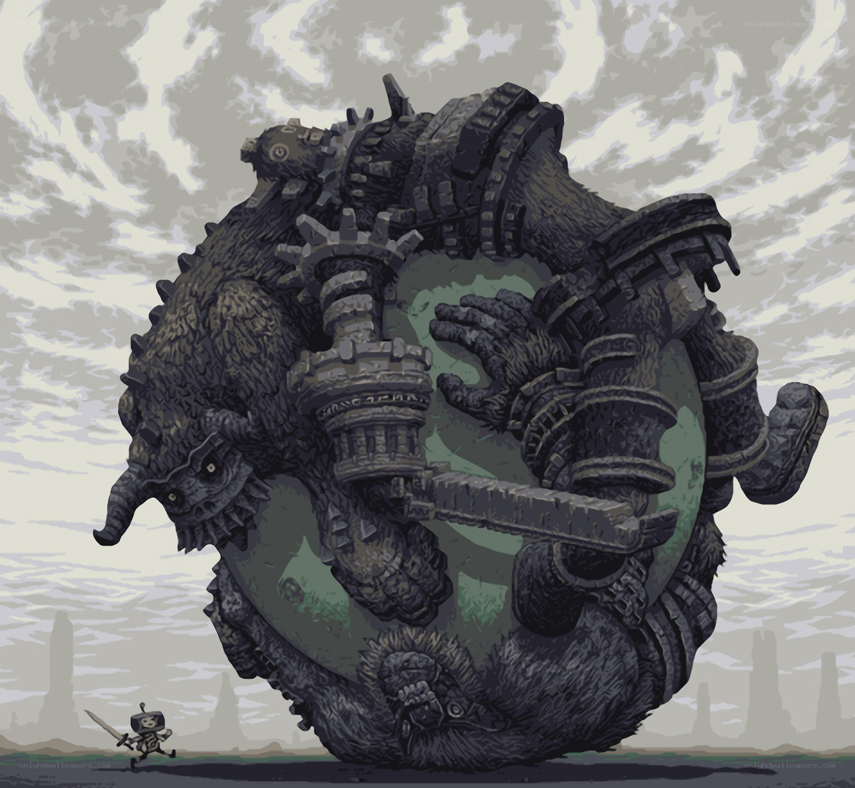 giant mechanical beast