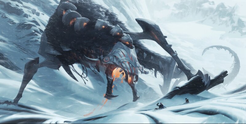 Giant Mechanical Beast — White