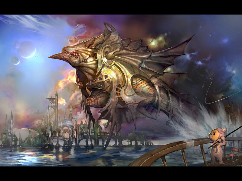 Giant Mechanical Bird