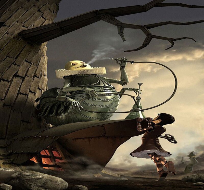 Giant Mechanical Caterpillar