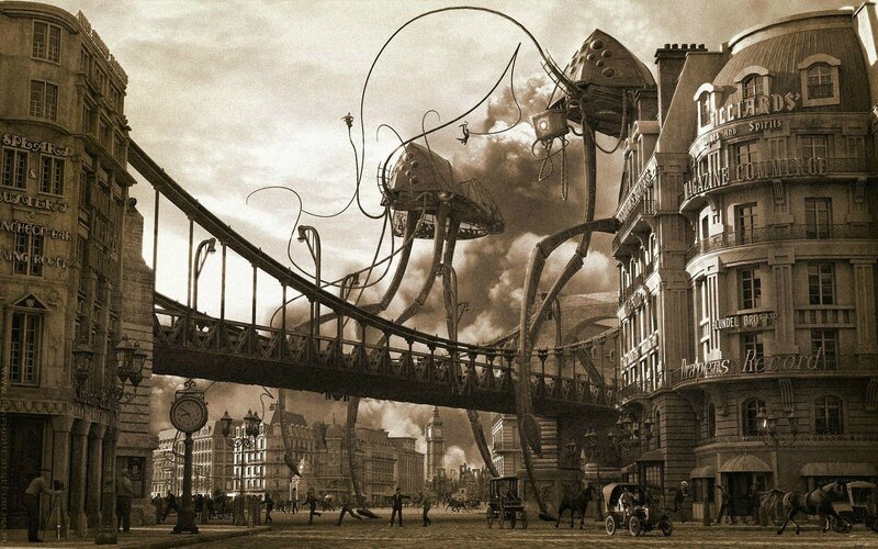 Giant Mechanical Creatures — Sepia