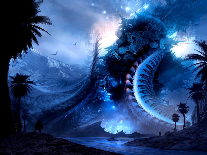 Giant Mechanical Serpent