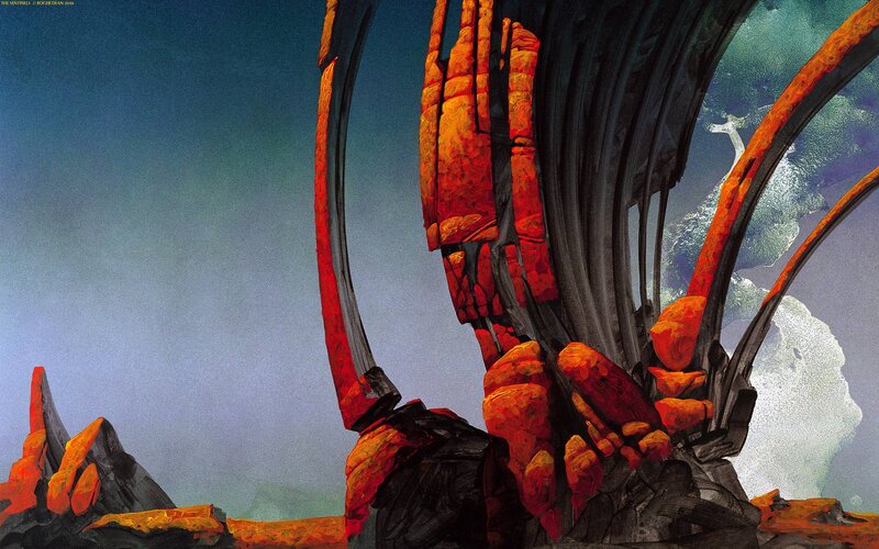 Giant Mechanical Structure — Red