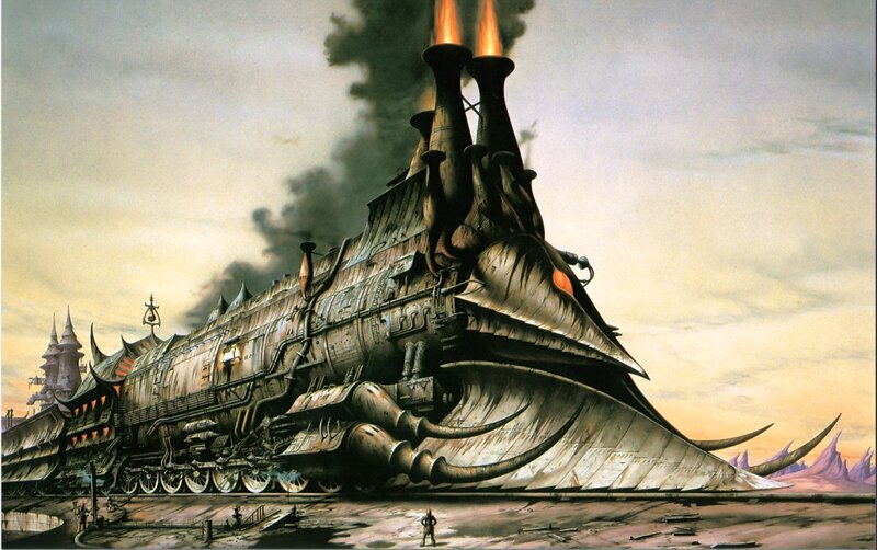 Giant Mechanical Train