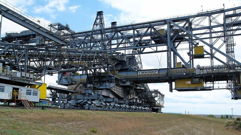 Giant Mining Excavator
