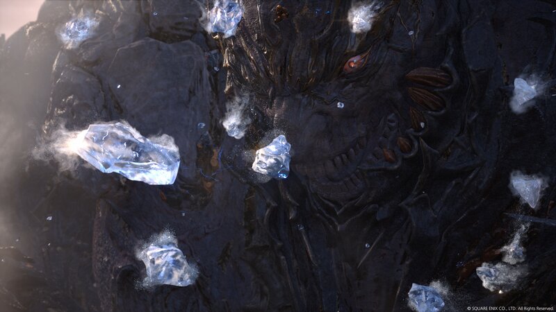 Giant Monster Face — Black