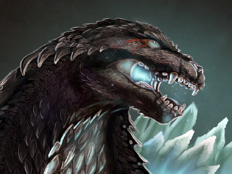 Giant Monster Head — Black