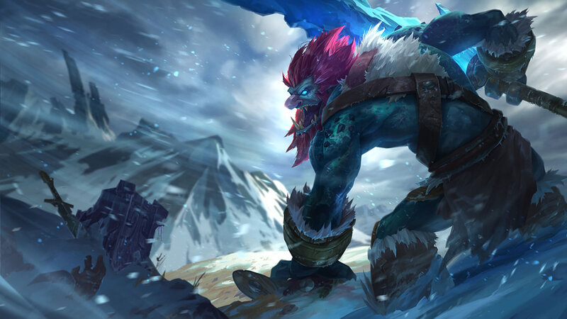 Giant Monster in Snow