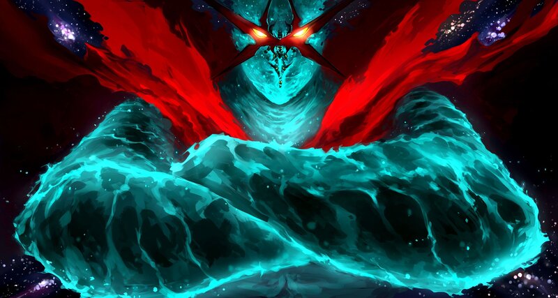 Giant Monster in Space