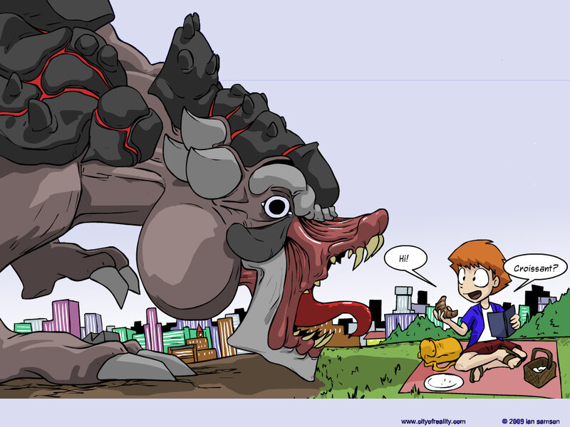 giant monster picnic