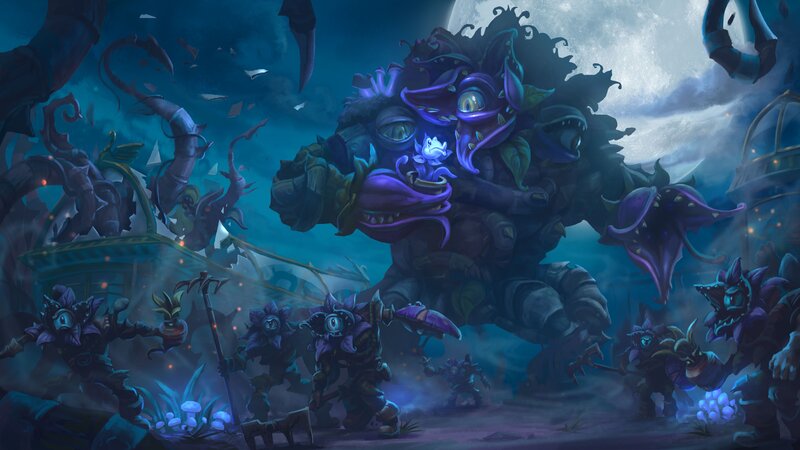 Giant Monster with Minions