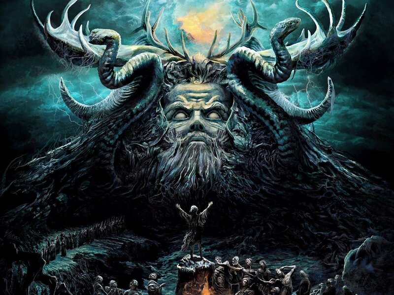 Giant Monster with Snakes